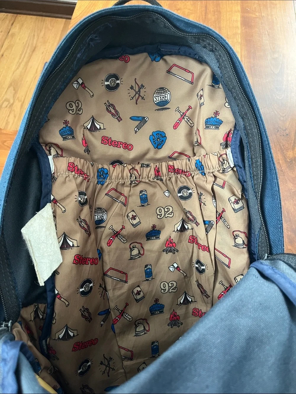 Dakine Navy and Tan Everyday Backpack